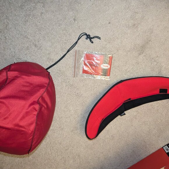 BELL Qualifier DLX Blackout Helmet Matte Black XL Transitions Motorcycle Helmet - Picture 8 of 10